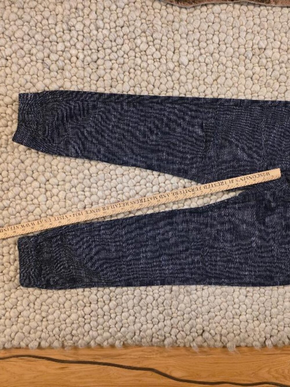 Taylor Stitch Men’s EUC M The Apres Pant Jogger blue waffle - Picture 2 of 6